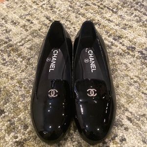 Chanel Patent Leather Loafers